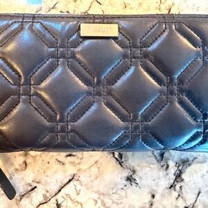 Kate Spade Black Quilted Leather Accessory